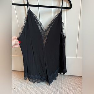 Black lace romper!